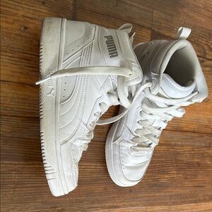 Puma Classic White High-Tops